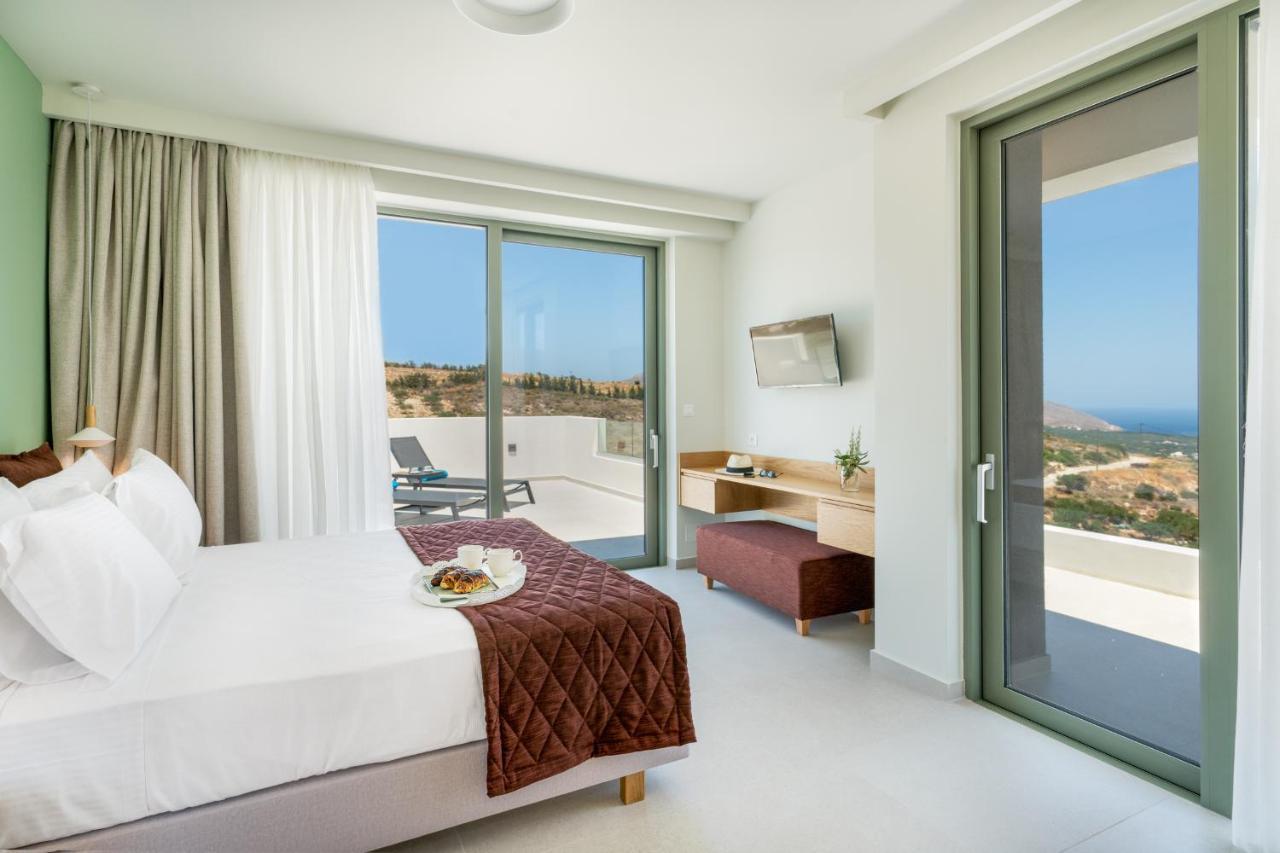 Luxurious Villa Cretan Aura With Private Heated Pool, Jacuzzi And Playroom Agios Ioannis (Gramvousa) Exterior foto