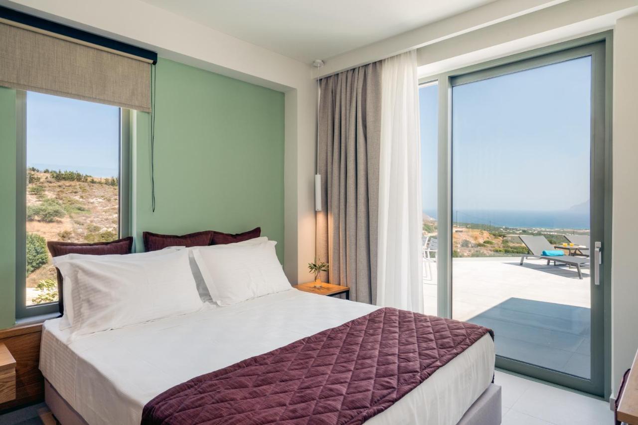 Luxurious Villa Cretan Aura With Private Heated Pool, Jacuzzi And Playroom Agios Ioannis (Gramvousa) Exterior foto
